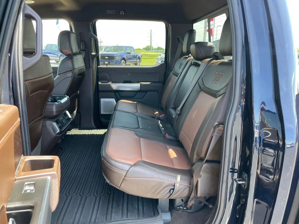 Used 2023 Antimatter Blue Metallic Ford King Ranch image 8