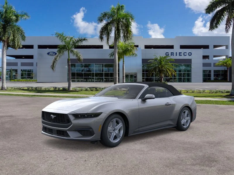 New 2026 Carbonized Gray Metallic Ford EcoBoost® Premium Convertible image 1