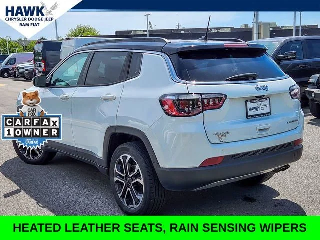 Used 2022 White Jeep Limited image 7