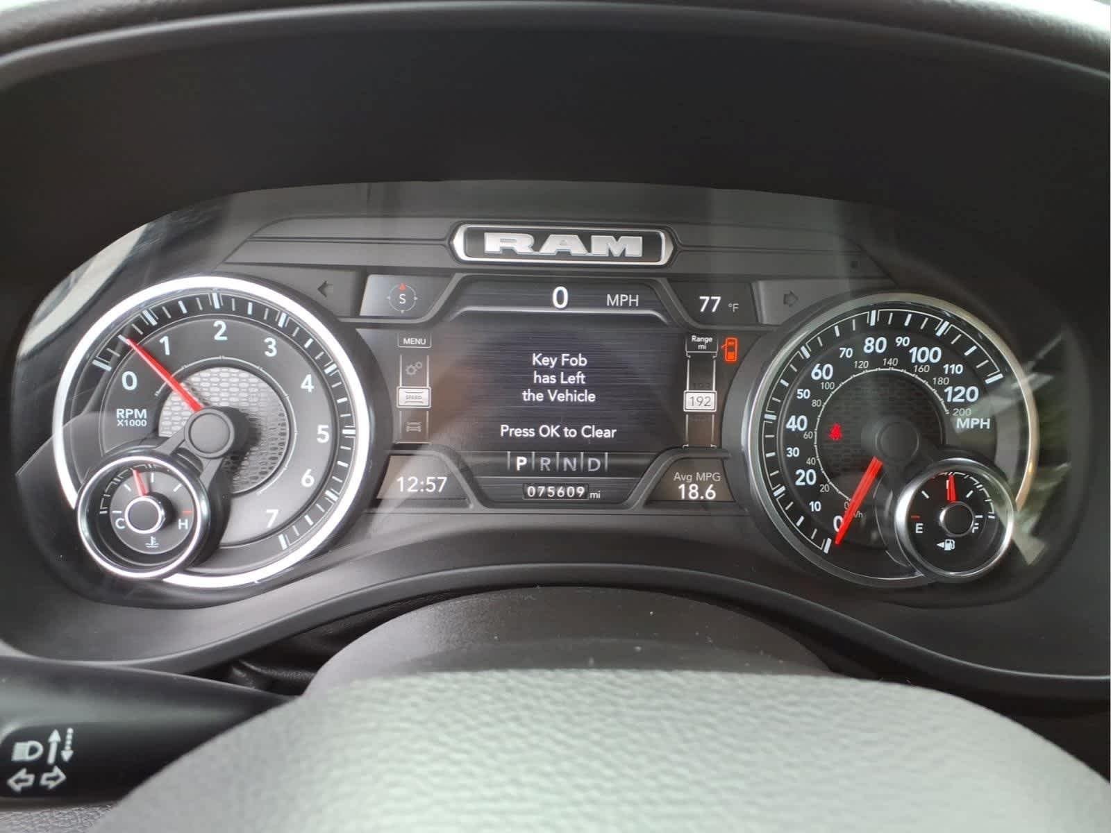 Used 2022 Bright White Clearcoat Ram Big Horn image 18