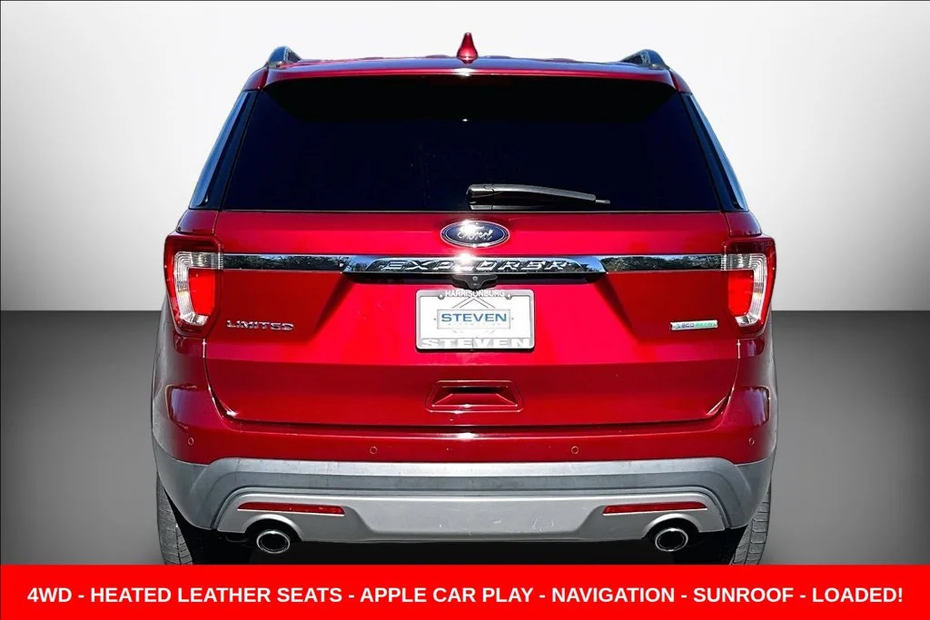 Used 2017 Red Ford Limited image 5