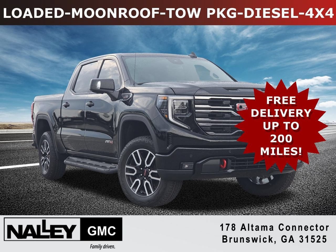 New 2026 Onyx Black GMC AT4 image 1