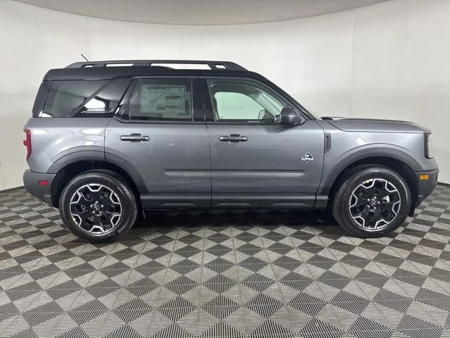 New 2025 Carbonized Gray Metallic Ford Outer Banks image 2
