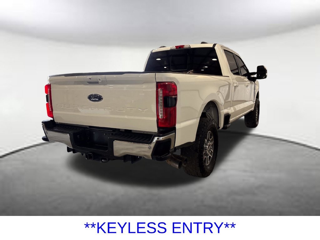 Certified Used 2023 White Metallic Ford Lariat image 6
