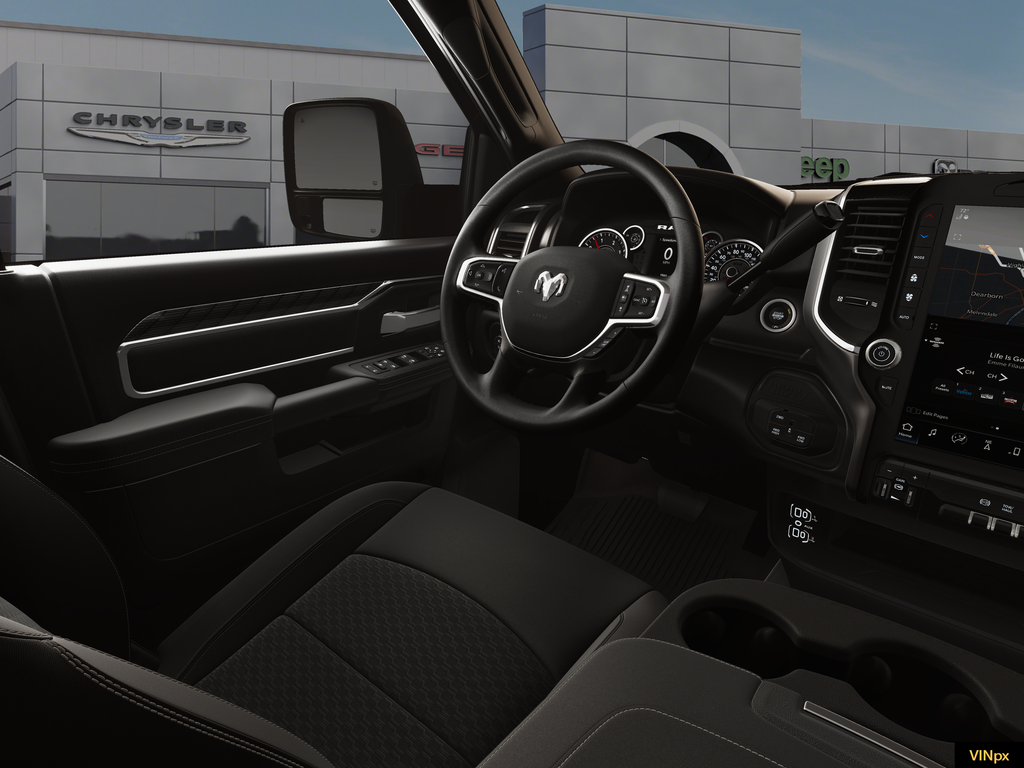 New 2026 Bright White Clear-Coat Exterior Paint RAM Big Horn image 15