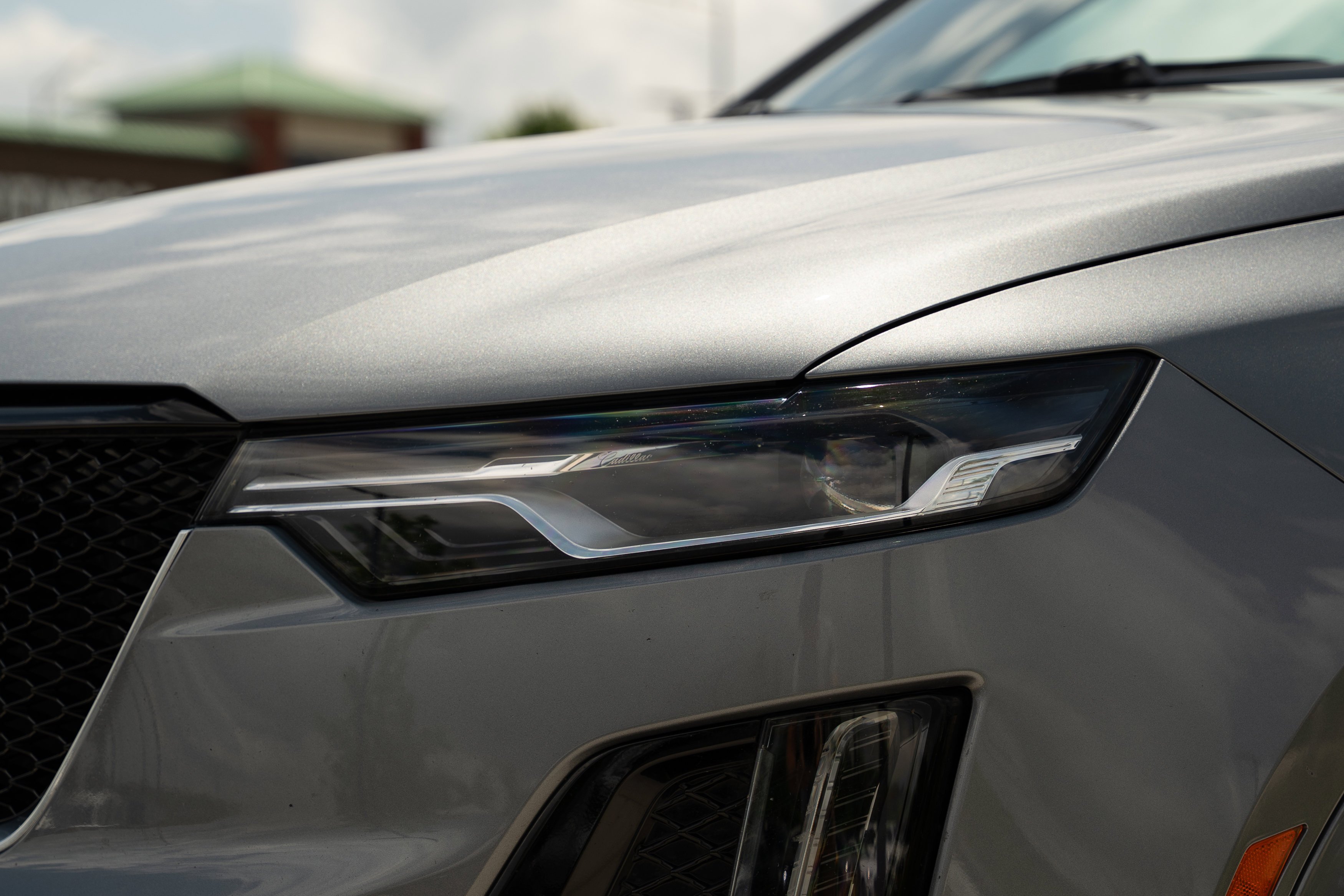 Used 2021 Satin Steel Metallic Cadillac Sport image 35