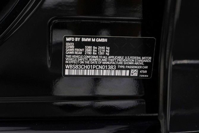 Used 2023 Black BMW Competition image 7