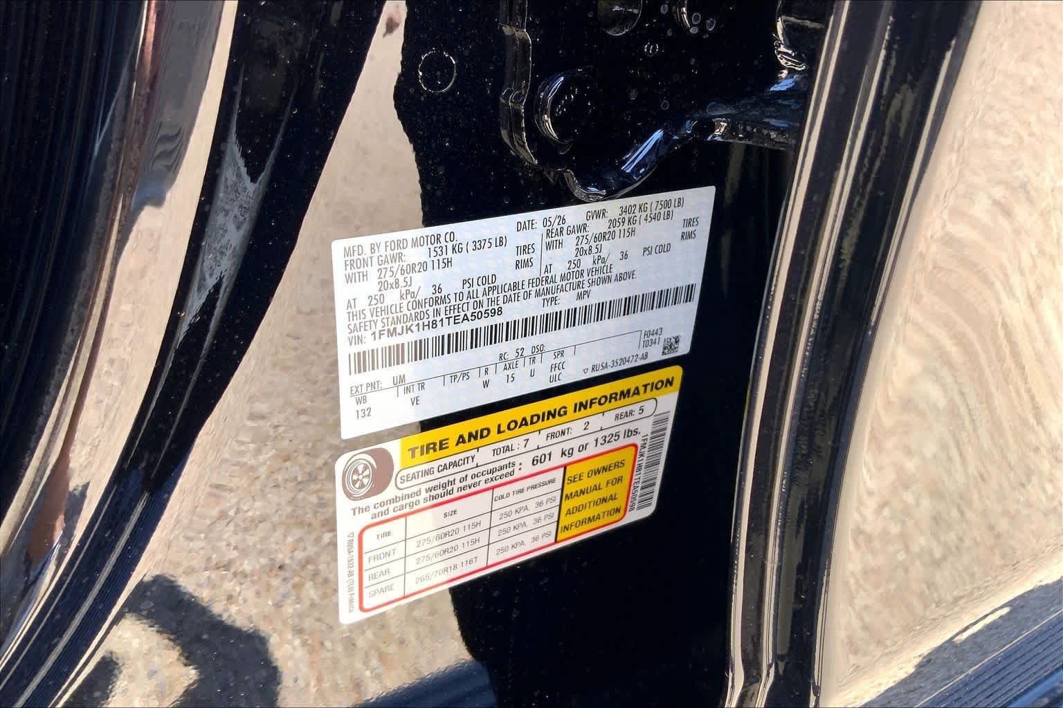 New 2026 Agate Black Metallic Ford MAX Active image 21