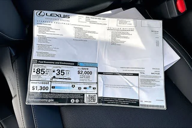 2026 Lexus RX 450h+ Premium - Photo 14