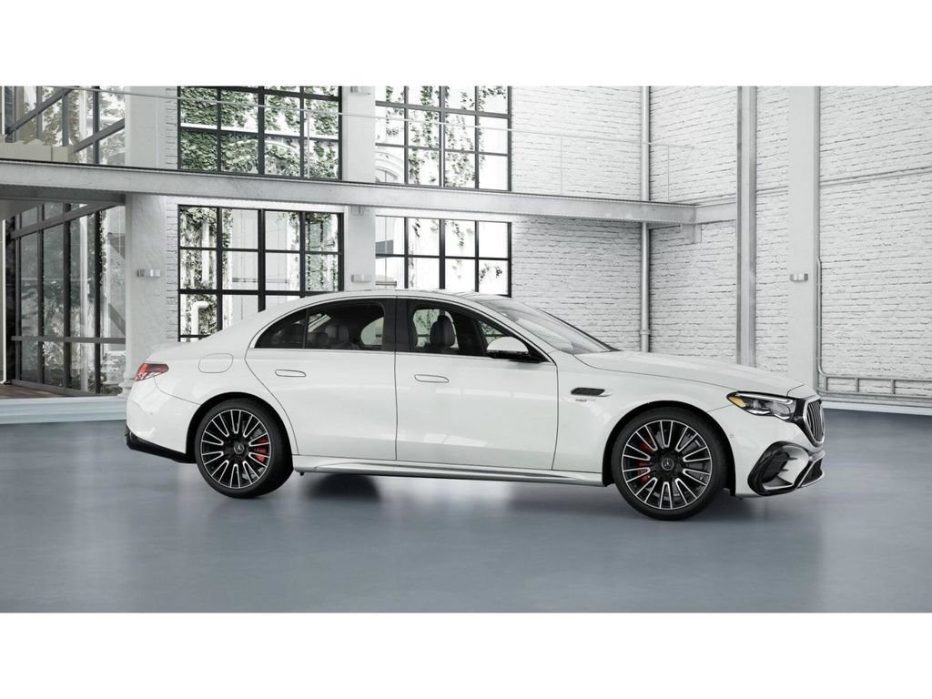 New 2027 MANUFAKTUR Moonlight White Metallic Mercedes-Benz AMG® E 53 Hybrid Sedan image 56
