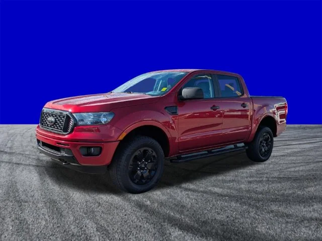 Certified Used 2021 Rapid Red Metallic Tinted Clearcoat Ford XLT image 8