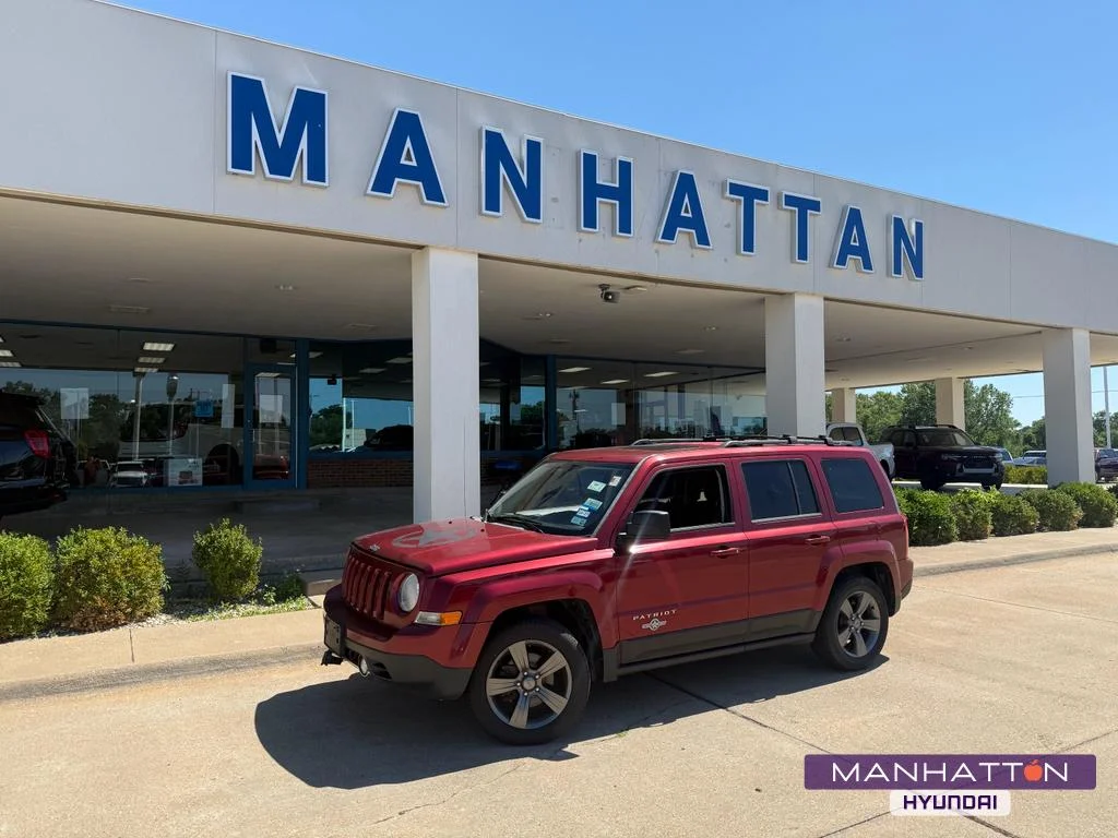 Used 2014 Deep Cherry Red Crystal Pearlcoat Jeep Latitude image 1