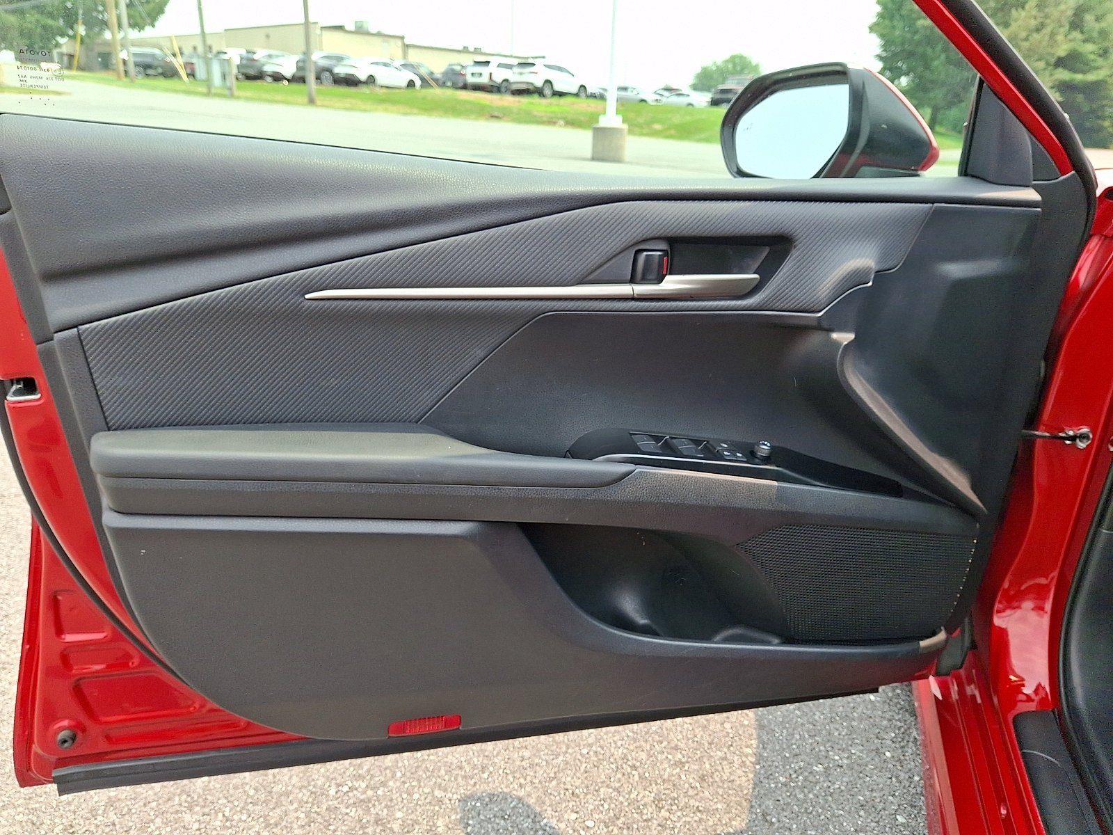 Used 2025 Supersonic Red Toyota SE image 14