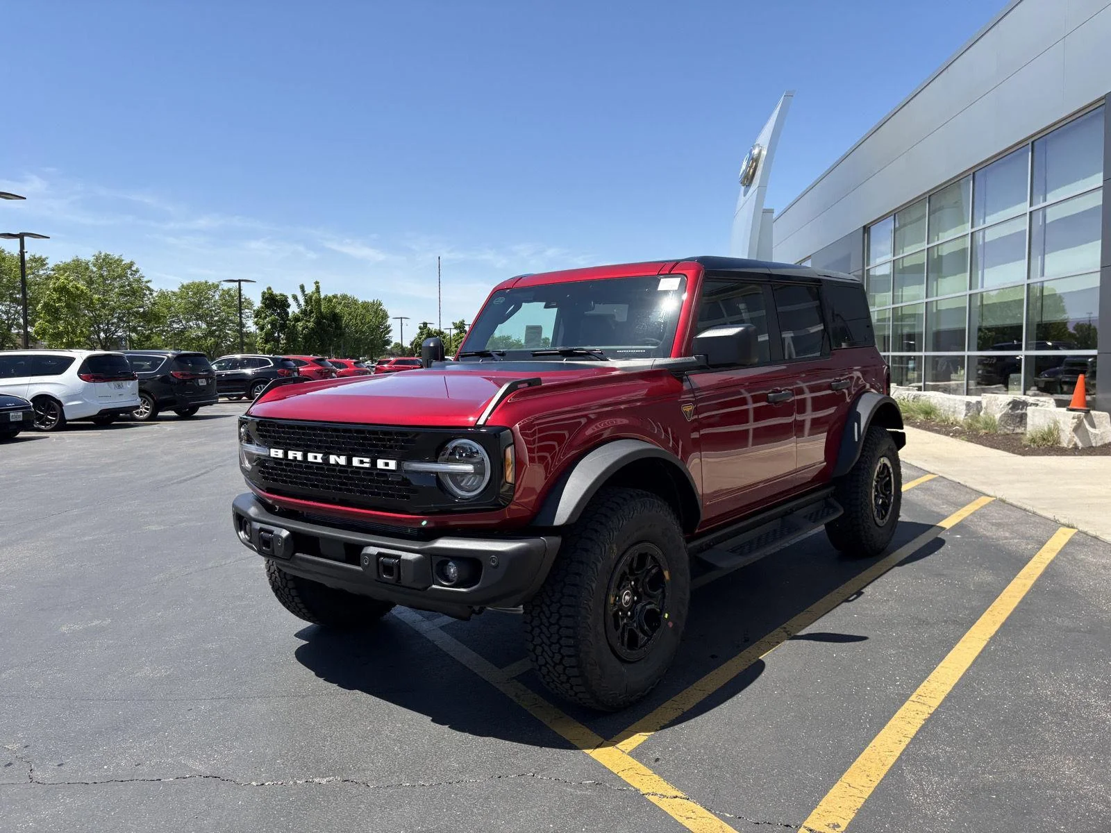New 2026 Ruby Red Metallic Tinted Clearcoat Ford Badlands® image 3