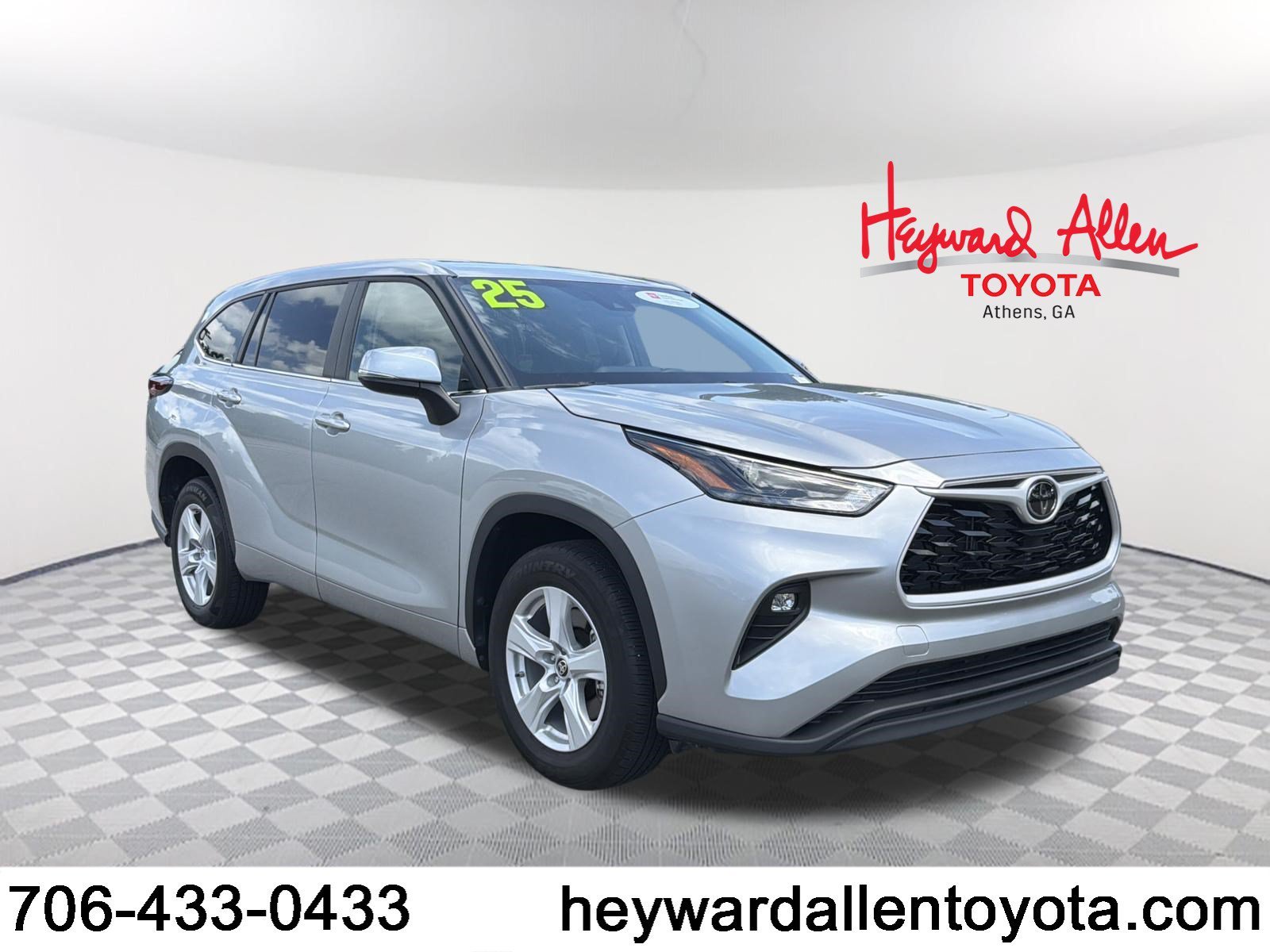 Certified Used 2025 Celestial Silver Metallic Toyota LE image 1