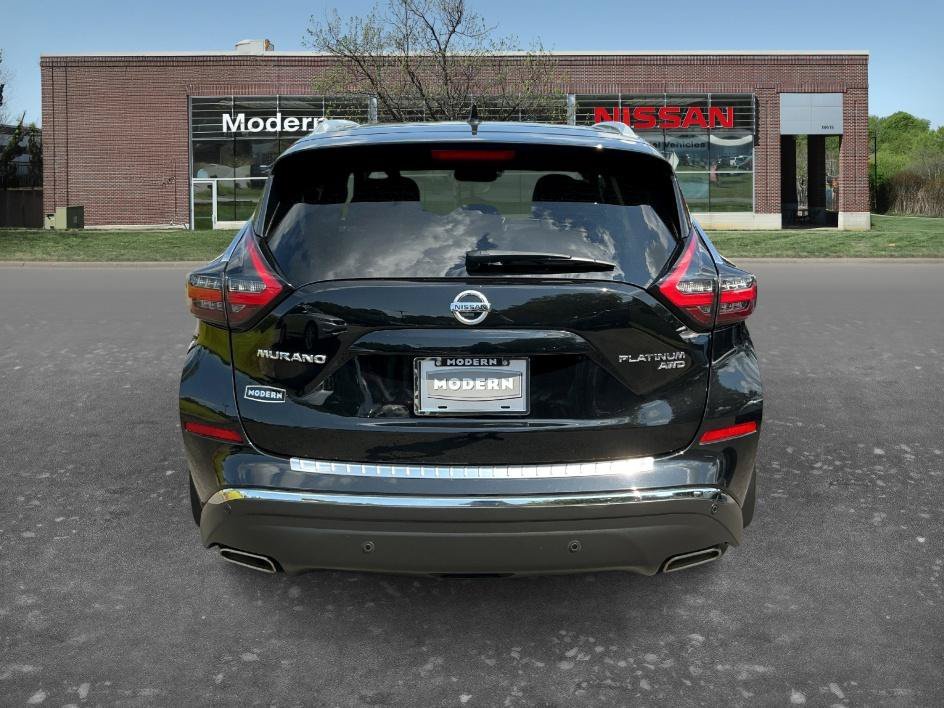 Used 2022 Magnetic Black Pearl Nissan Platinum image 3