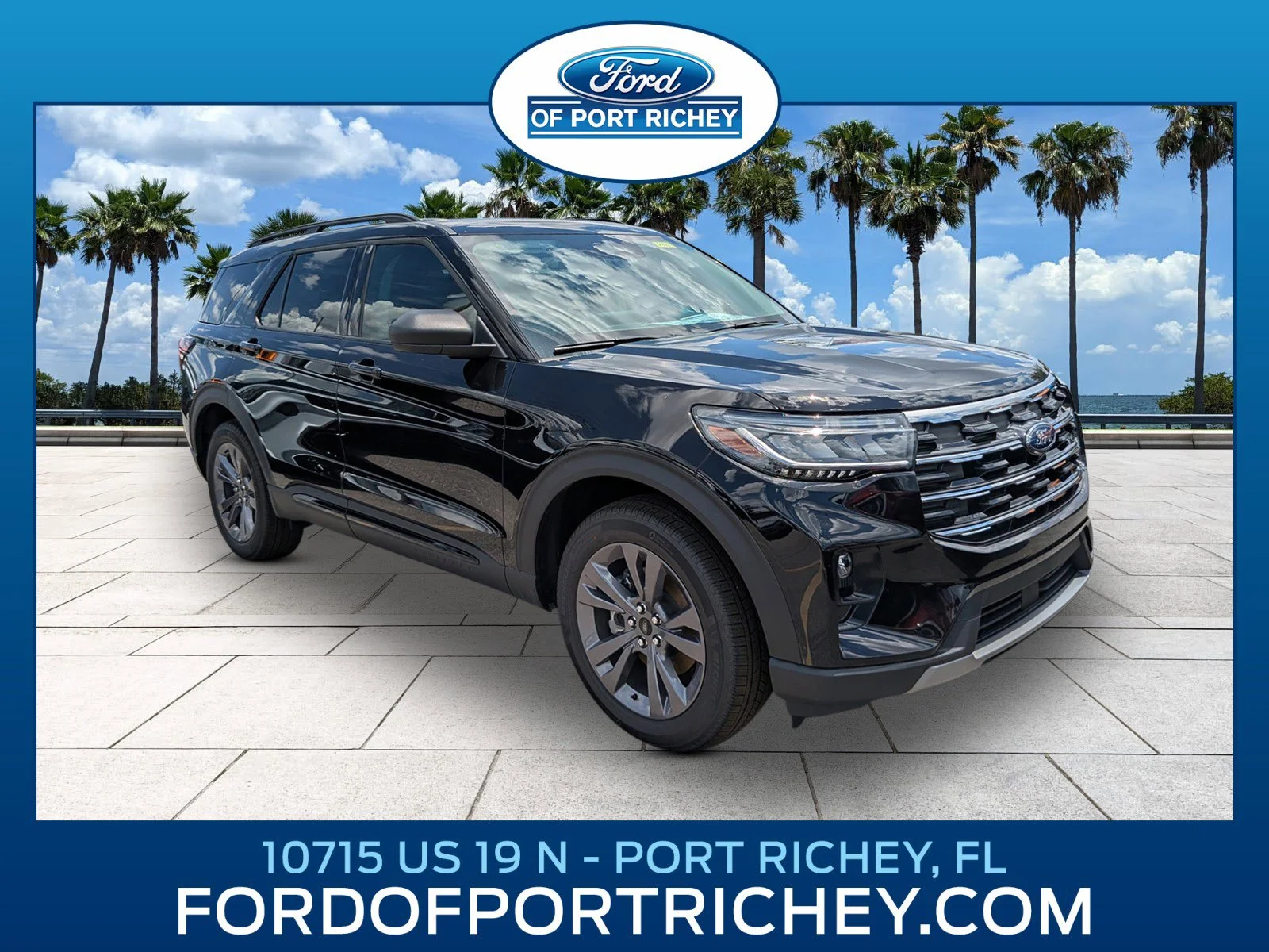 New 2026 Agate Black Metallic Ford Active image 1