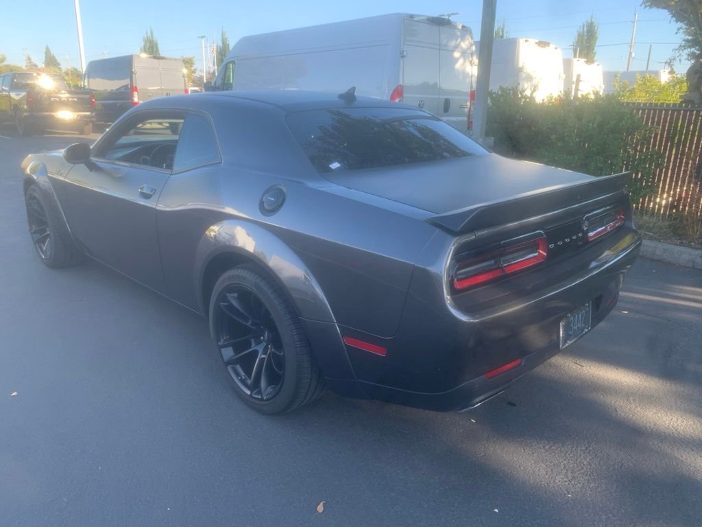 Used 2021 Gray Dodge R/T Scat Pack Widebody image 2