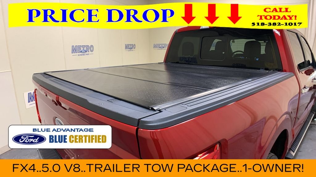 Certified Used 2021 Red Metallic Ford XLT image 17