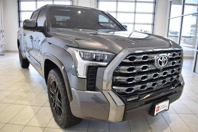 Certified Used 2025 Gray Toyota Platinum image 1