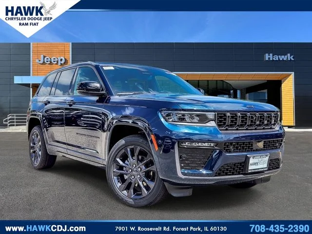 New 2026 Fathom Blue Pearl-Coat Exterior Paint Jeep Limited Reserve image 1
