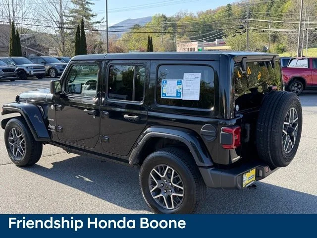Used 2024 Black Jeep Sahara image 7