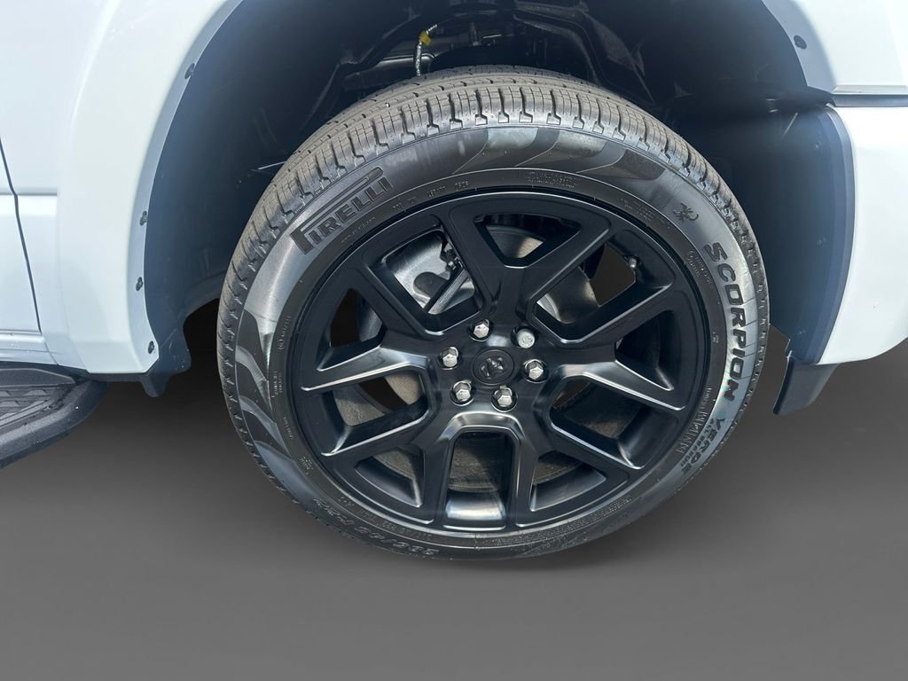 New 2026 Bright White Clear-Coat Exterior Paint RAM Laramie image 16