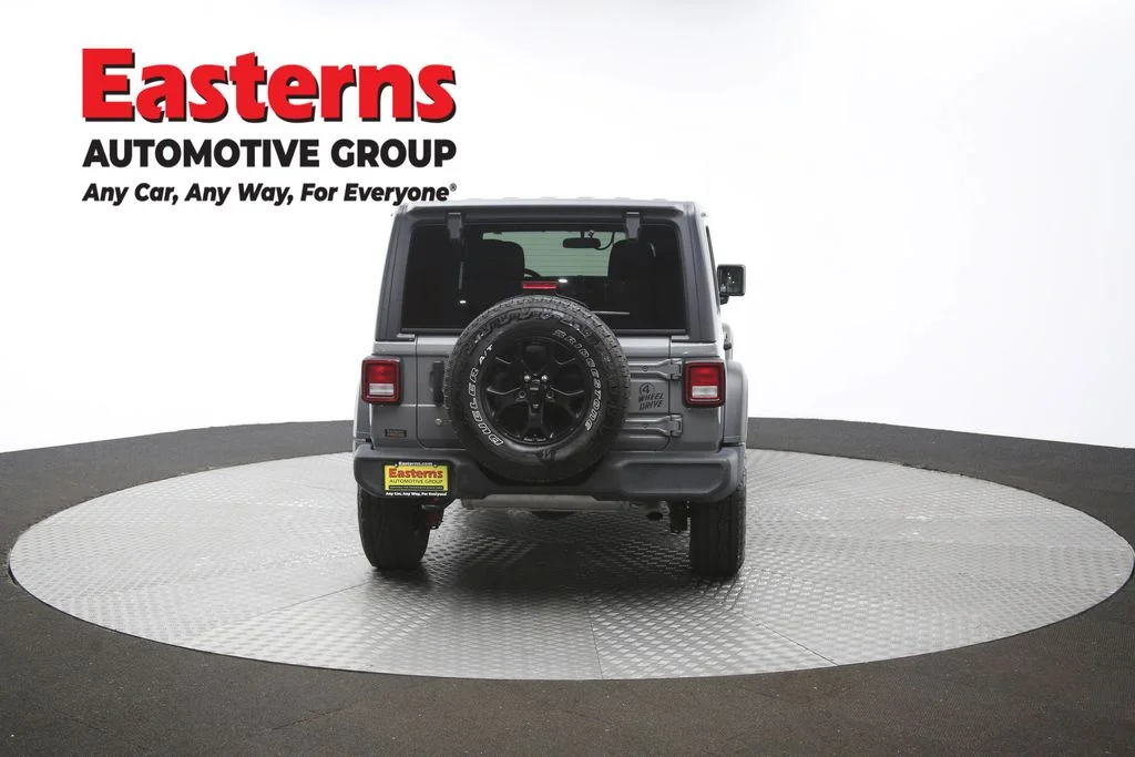 Used 2021 Gray Jeep Unlimited Willys image 35