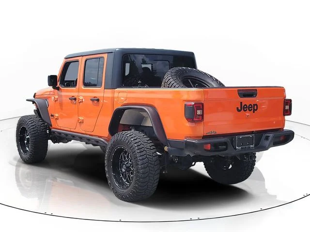 Used 2020 Orange Jeep Sport image 7