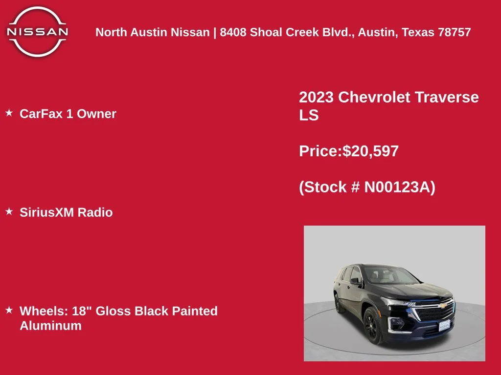 Used 2023 Black Chevrolet LS image 11