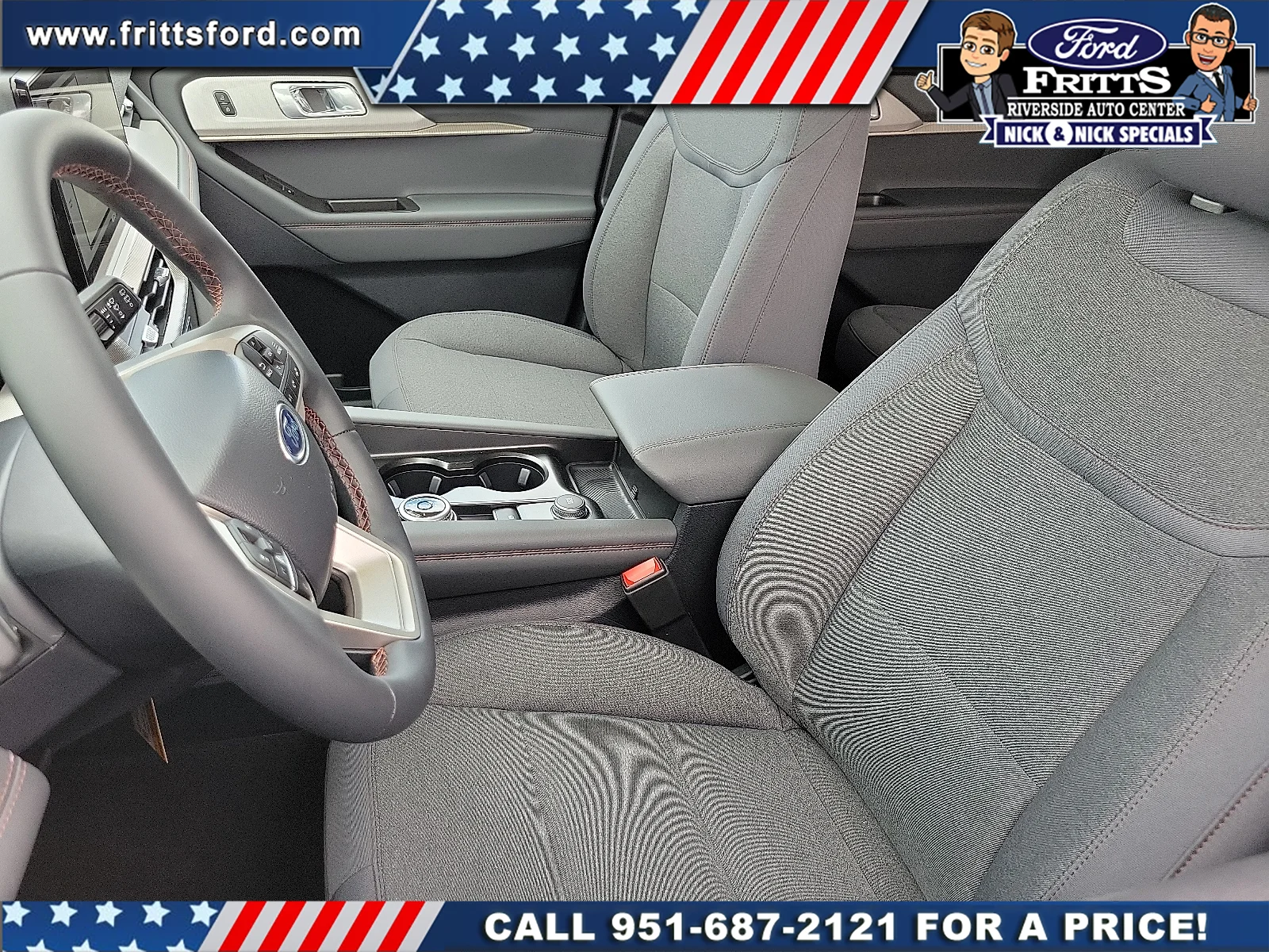New 2026 Star White Metallic Tri-Coat Ford Active image 5