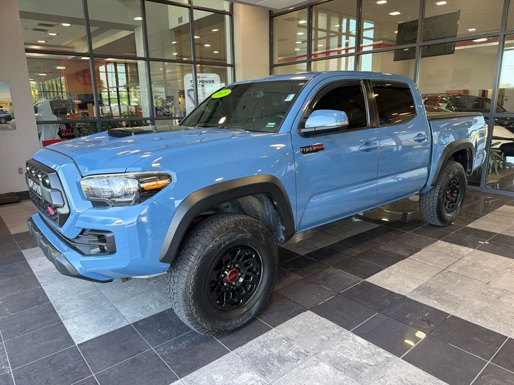 Used 2018 Blue Toyota TRD Pro image 4