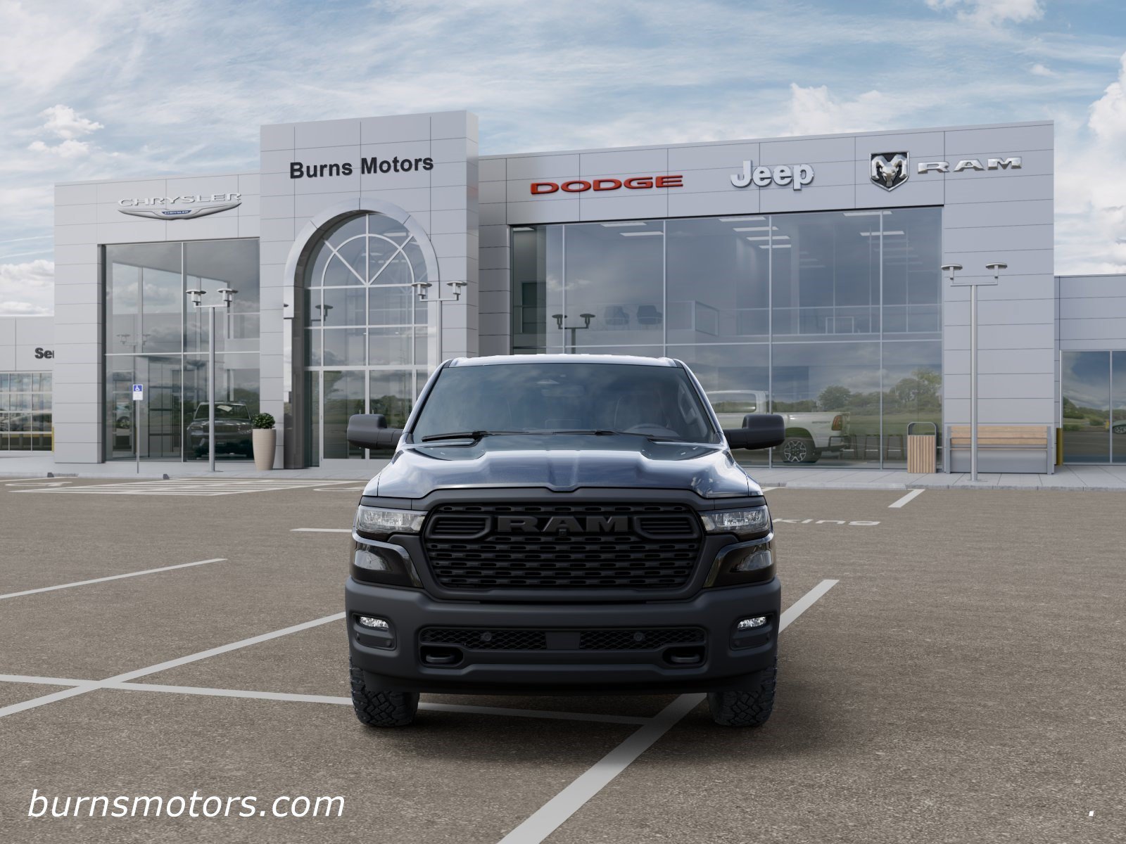 New 2026 Diamond Black Crystal Pearl-Coat Exterior Paint RAM Warlock image 6