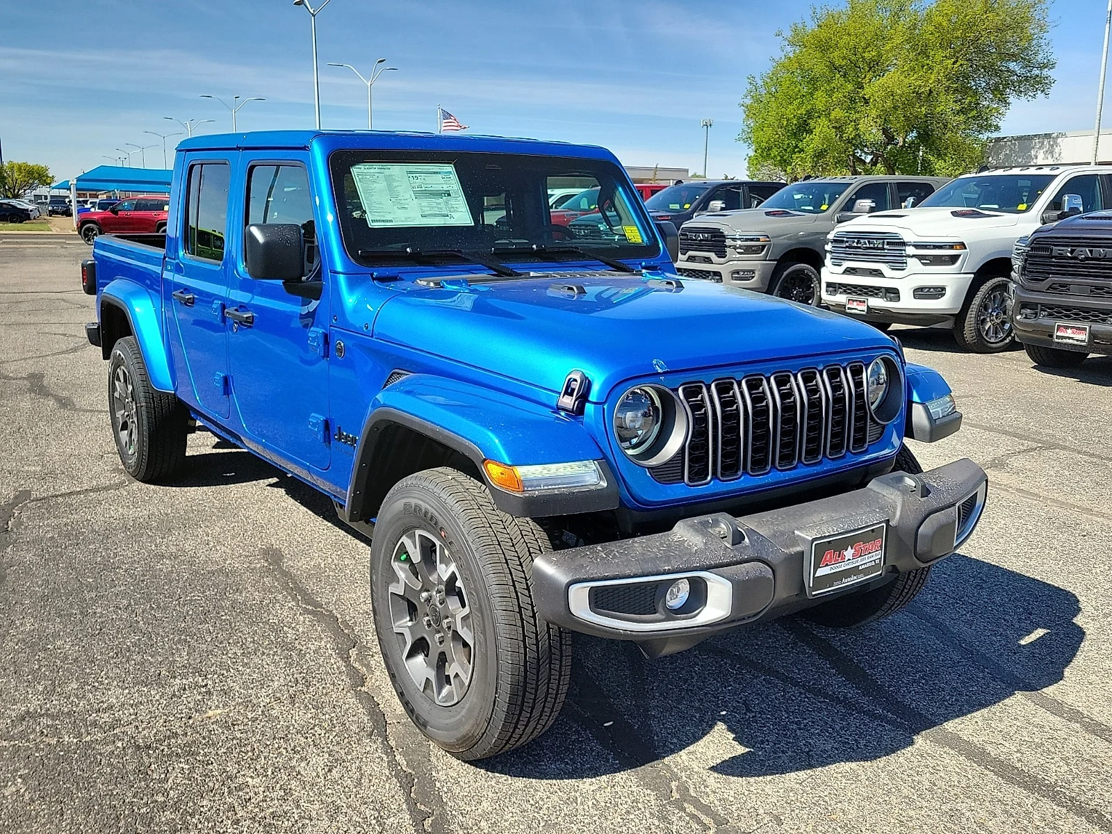New 2026 Hydro Blue Pearlcoat Jeep SAHARA 4X4 image 6