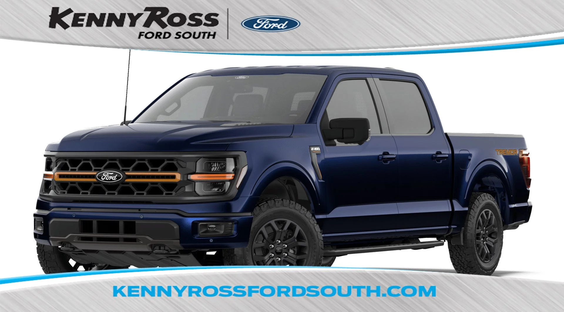 New 2026 Antimatter Blue Metallic Ford Tremor® image 1