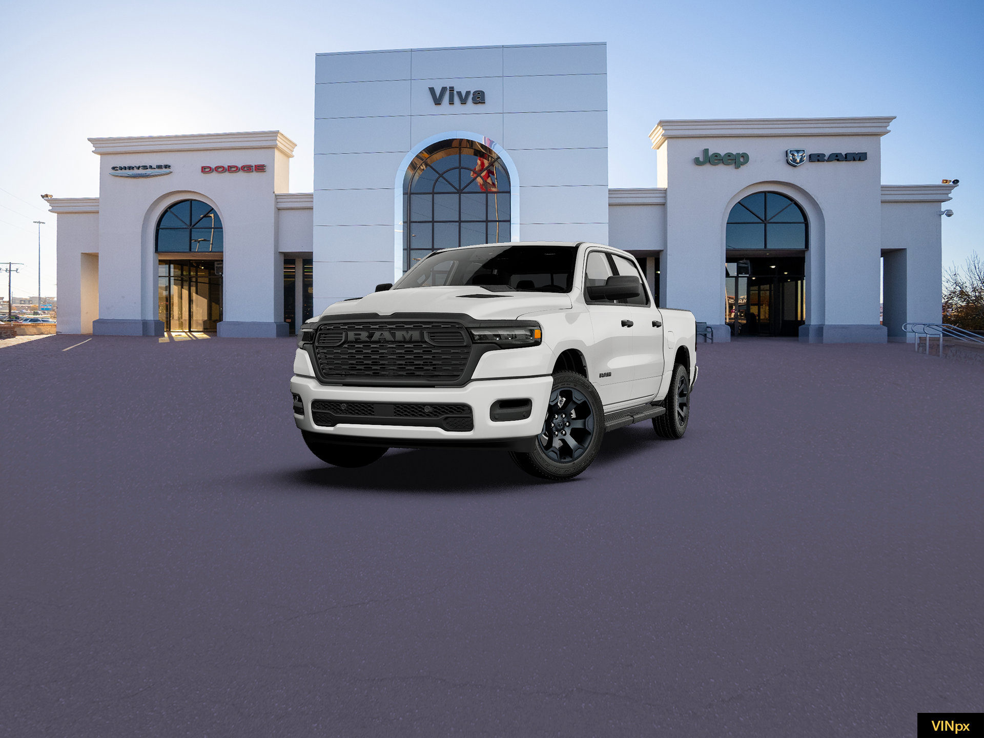 New 2027 Bright White Clearcoat RAM  image 1