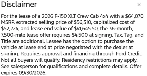 New 2026 Blue Ford XLT image 29
