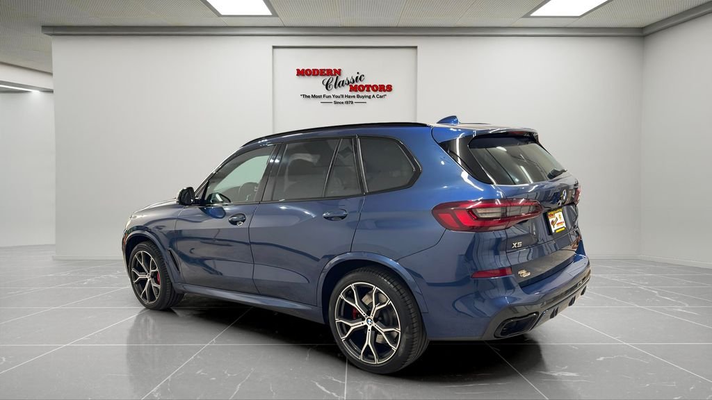 Used 2021 Blue BMW M50i image 8