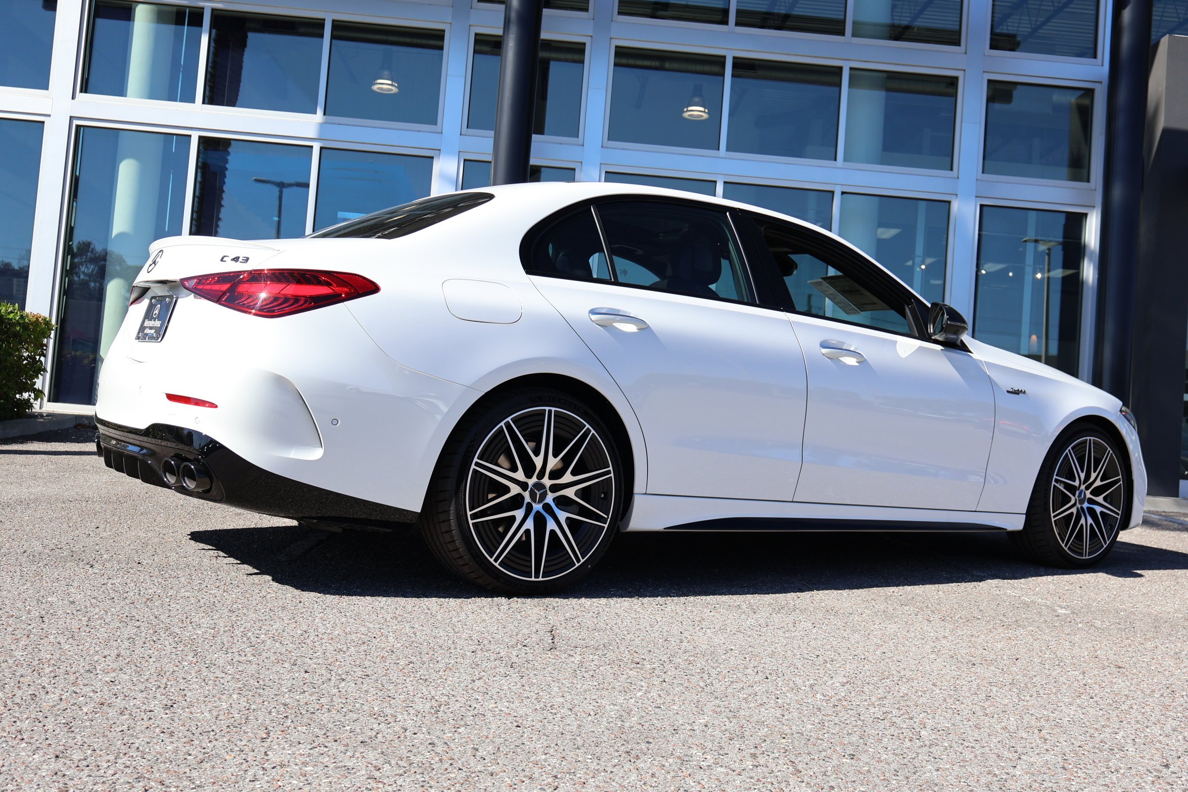 New 2026 MANUFAKTUR Moonlight White Metallic Mercedes-Benz AMG® C 43 image 8