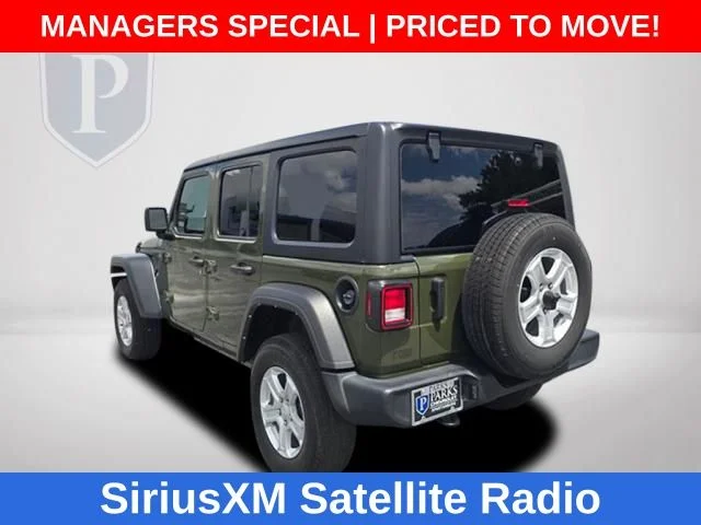 Used 2022 Green Jeep Unlimited Sport S image 9