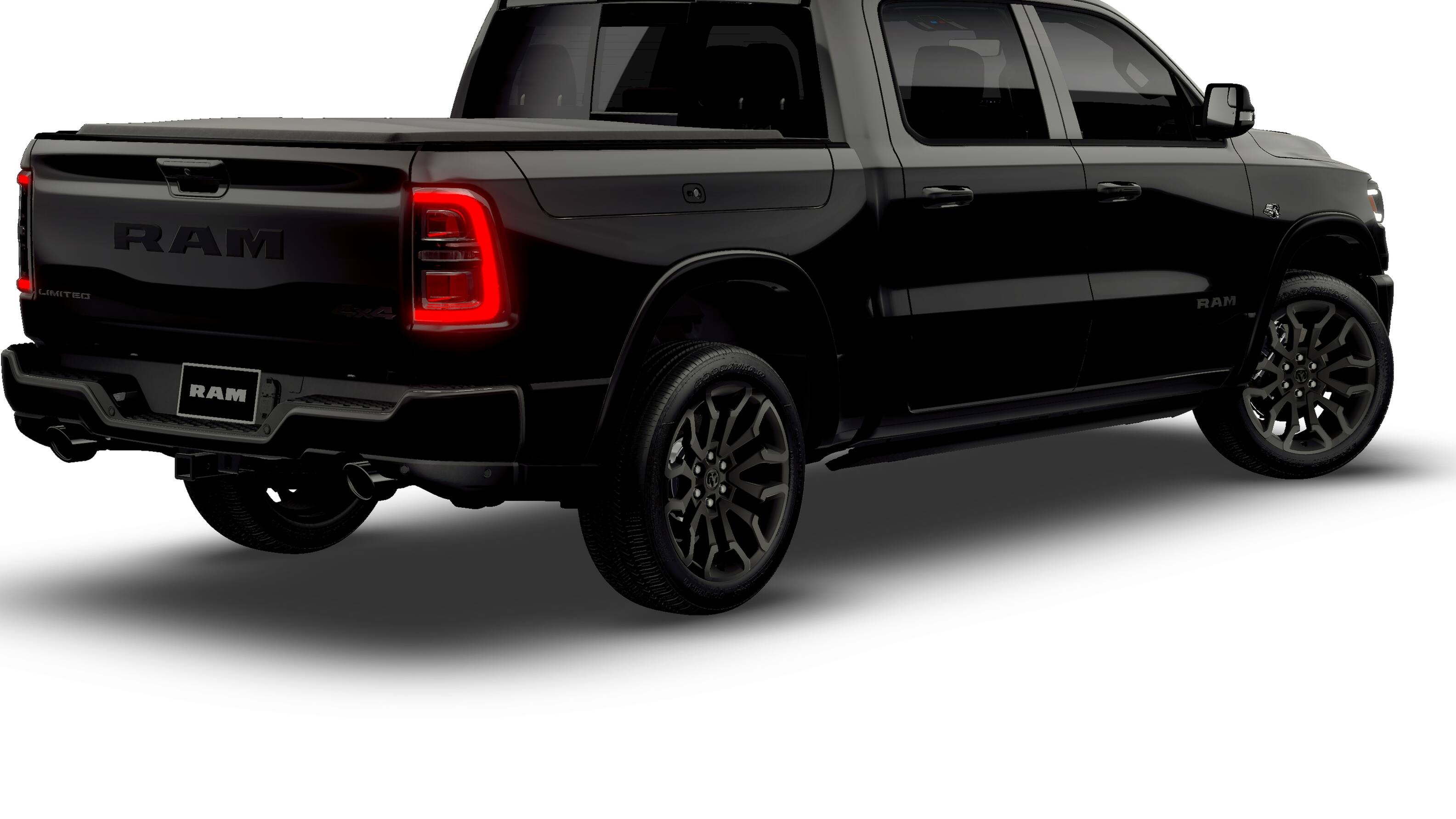 New 2026 Diamond Black Crystal Pearl-Coat Exterior Paint RAM Limited image 2
