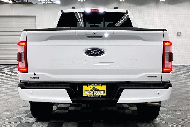 Used 2022 Oxford White Ford Lariat image 5
