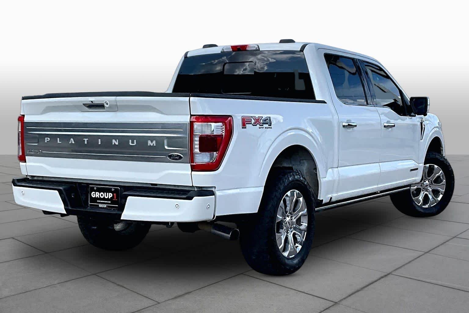 Used 2021 Star White Metallic Tri-Coat Ford Platinum image 13
