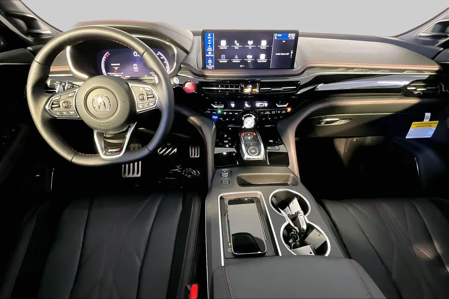 New 2026 Liquid Carbon Metallic Acura Type S With Advance Package image 8