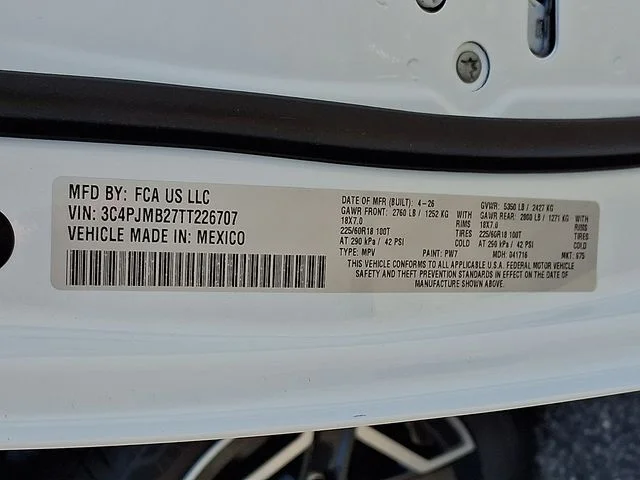 New 2026 White Jeep Laredo image 19
