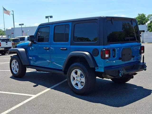 Used 2020 Teal Jeep Sport S 4x4 image 5