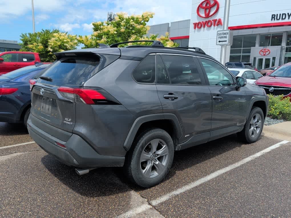 Used 2022 Magnetic Gray Metallic Toyota Hybrid XLE image 5
