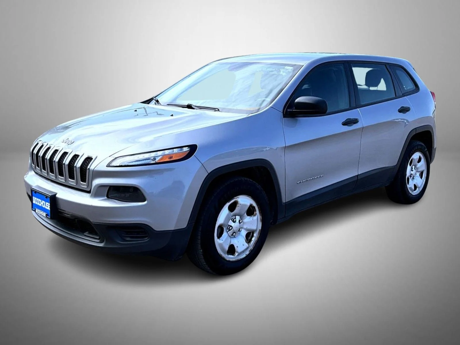 Used 2015 Silver Jeep Sport image 1
