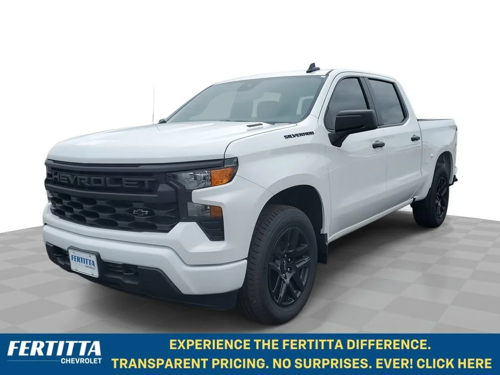 New 2026 Summit White Chevrolet Custom image 1