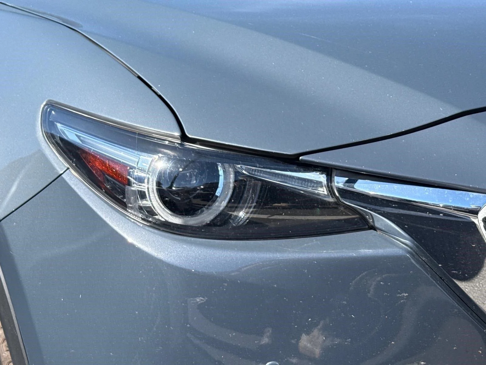 Used 2021 Polymetal Gray Mazda Carbon Edition image 24